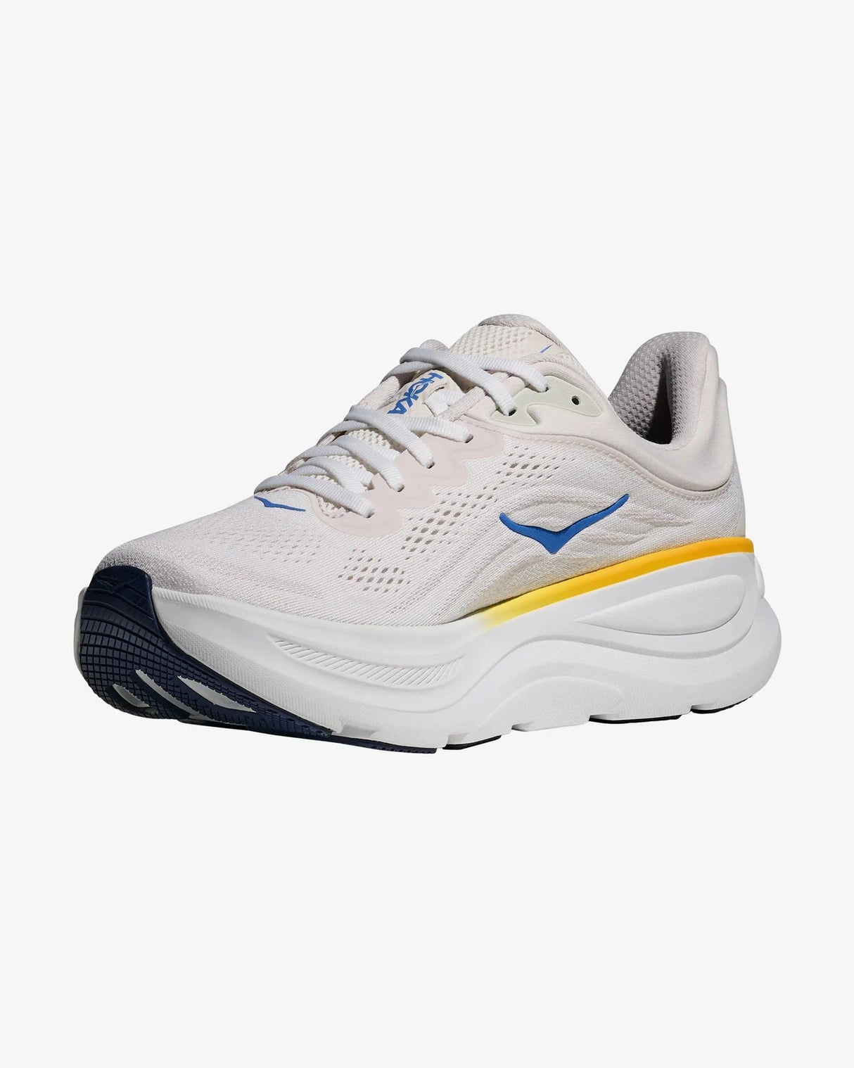 HOKA BONDI 9 WHITE HOMBRE