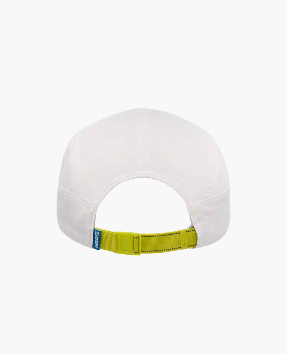 HOKA GORRA RUN HAT WHITE
