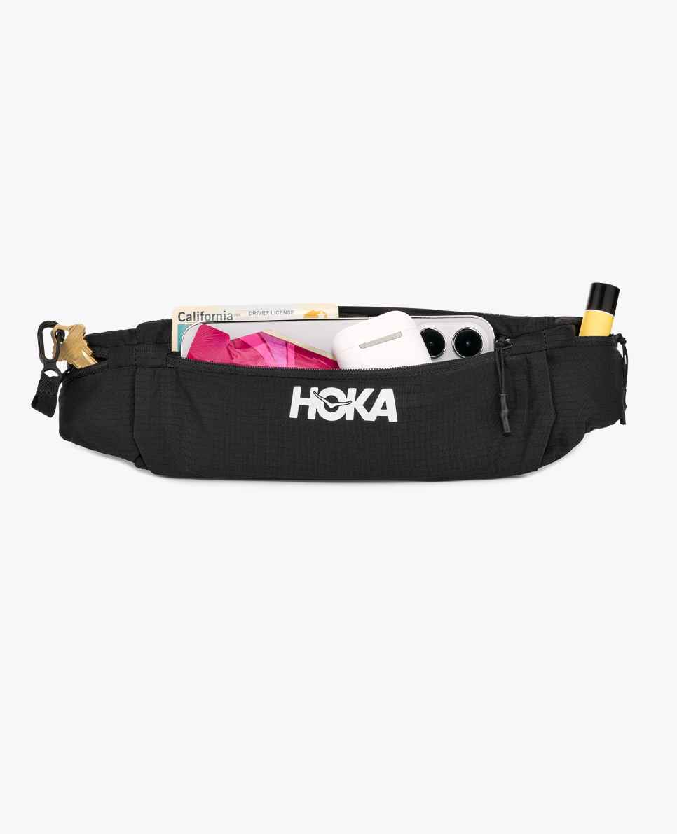 HOKA RIÑONERA RUN BELT BLACK