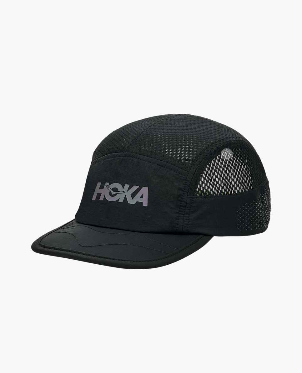 HOKA GORRA TRAIL RACE HAT BLACK