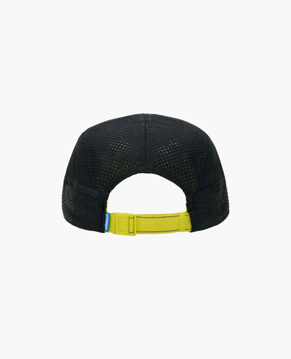 HOKA GORRA TRAIL RACE HAT BLACK