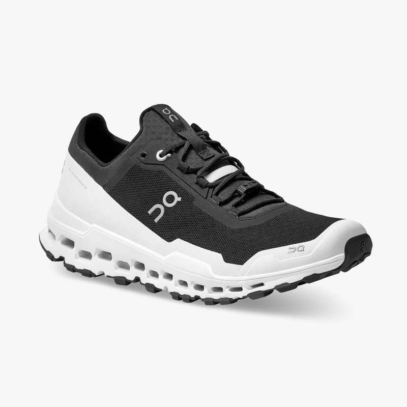 ON RUNNING CLOUDULTRA HOMBRE BLANCO NEGRO