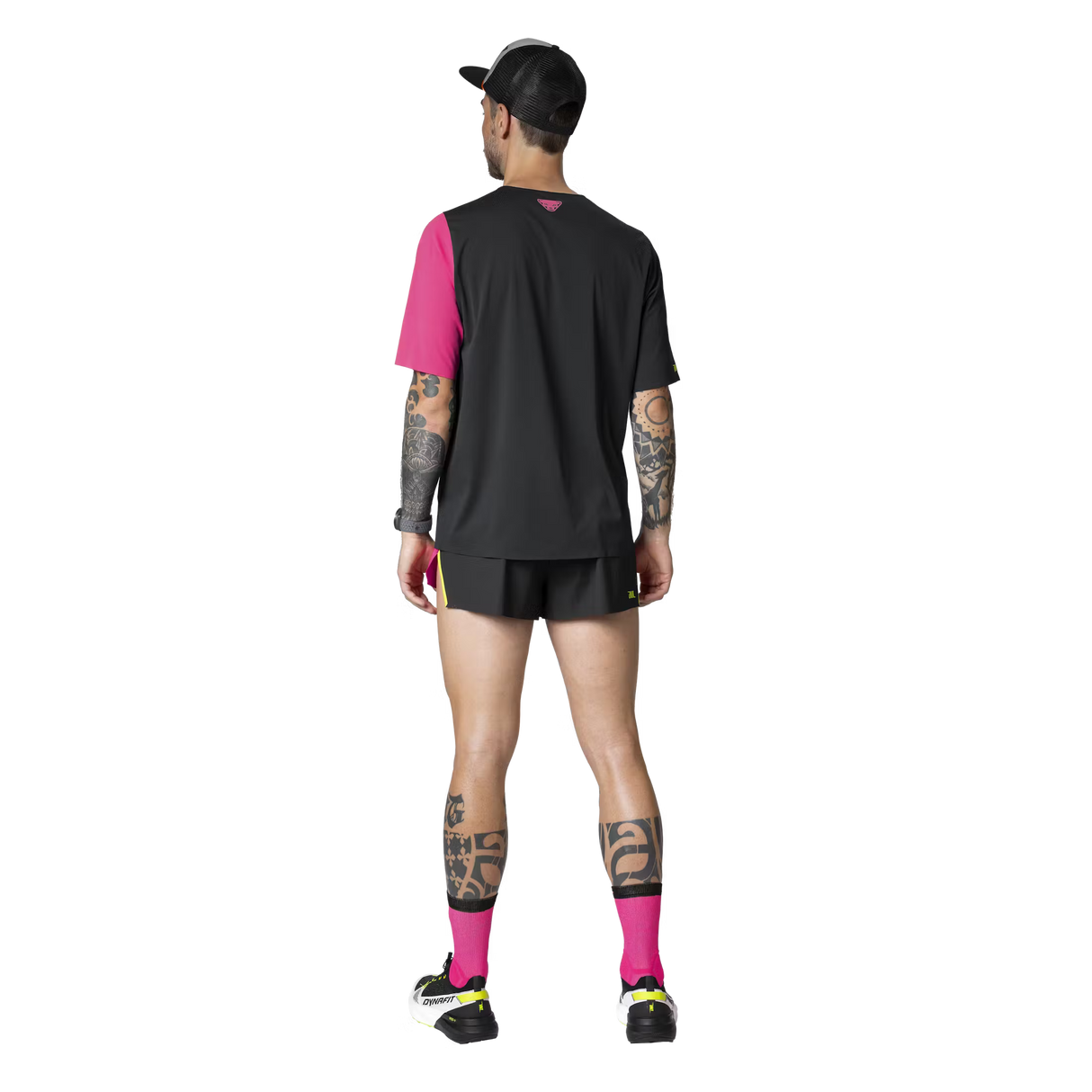 DYNAFIT DNA SKY SHORTS PINK GLO HOMBRE