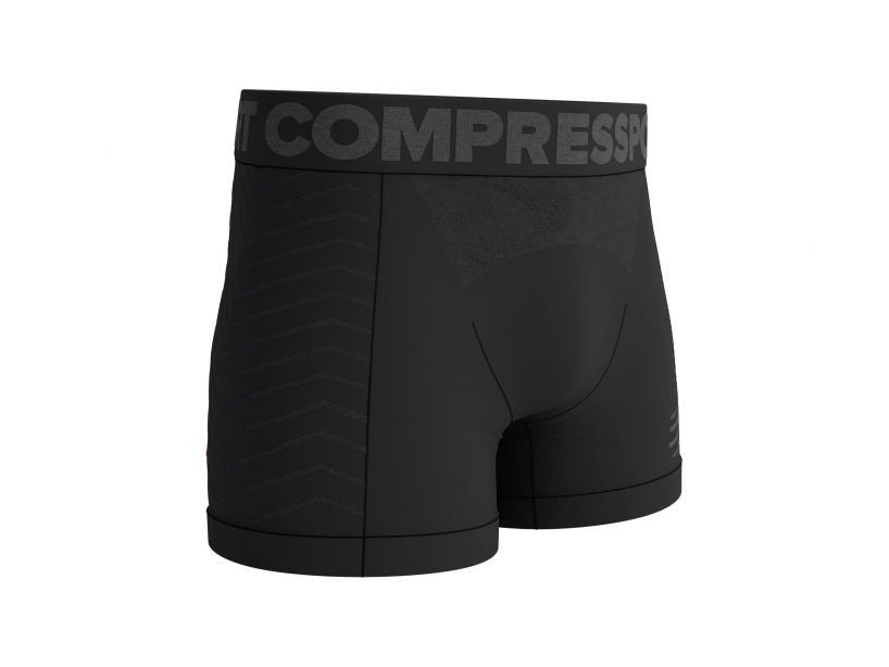 COMPRESSPORT SEAMLESS BOXER M NEGRO
