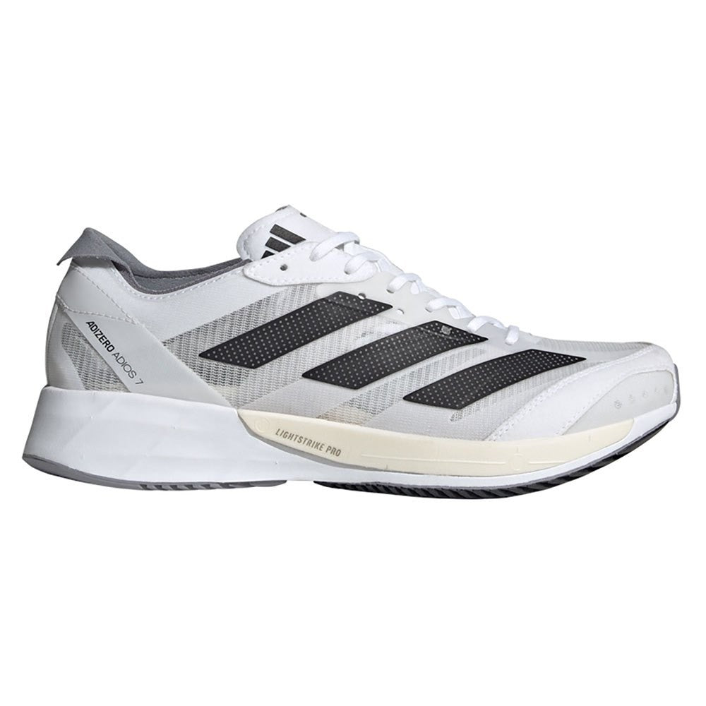 ADIDAS ADIZERO ADIOS 7 MUJER BLANCO NEGRO