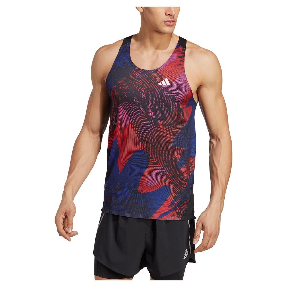 ADIDAS ADIZERO TANK HOMBRE ROJO AZUL