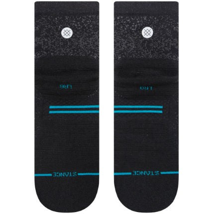 STANCE RUN LIGHT QUARTER NEGRO UNISEX