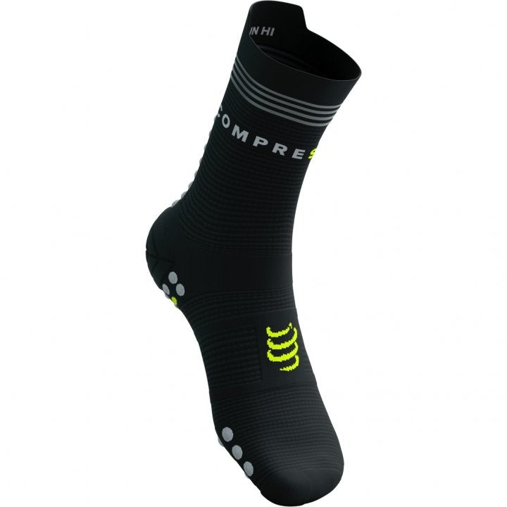 COMPRESSPORT PRO RACING SOCKS V4.0 RUN HIGH negro
