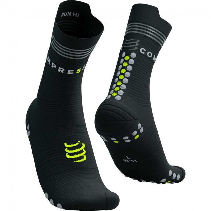 COMPRESSPORT PRO RACING SOCKS V4.0 RUN HIGH negro