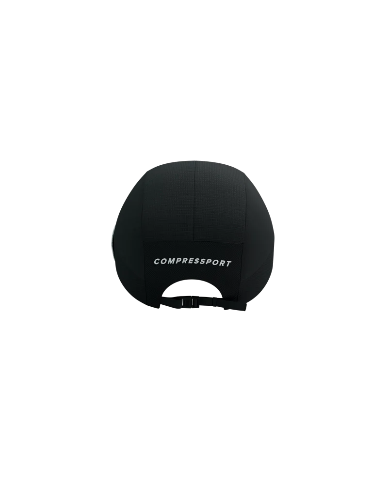 COMPRESSPORT 5 PANEL LIGHT CAP BLACK