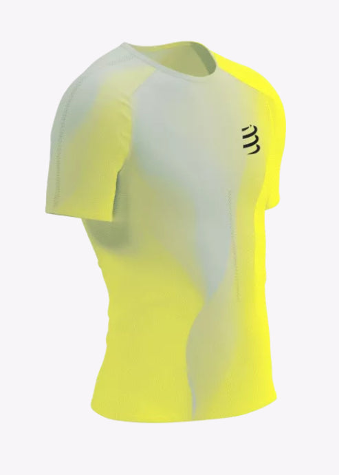 COMPRESSPORT PERFOMANCE SS TSHIRT HOMBRE AMARILLO
