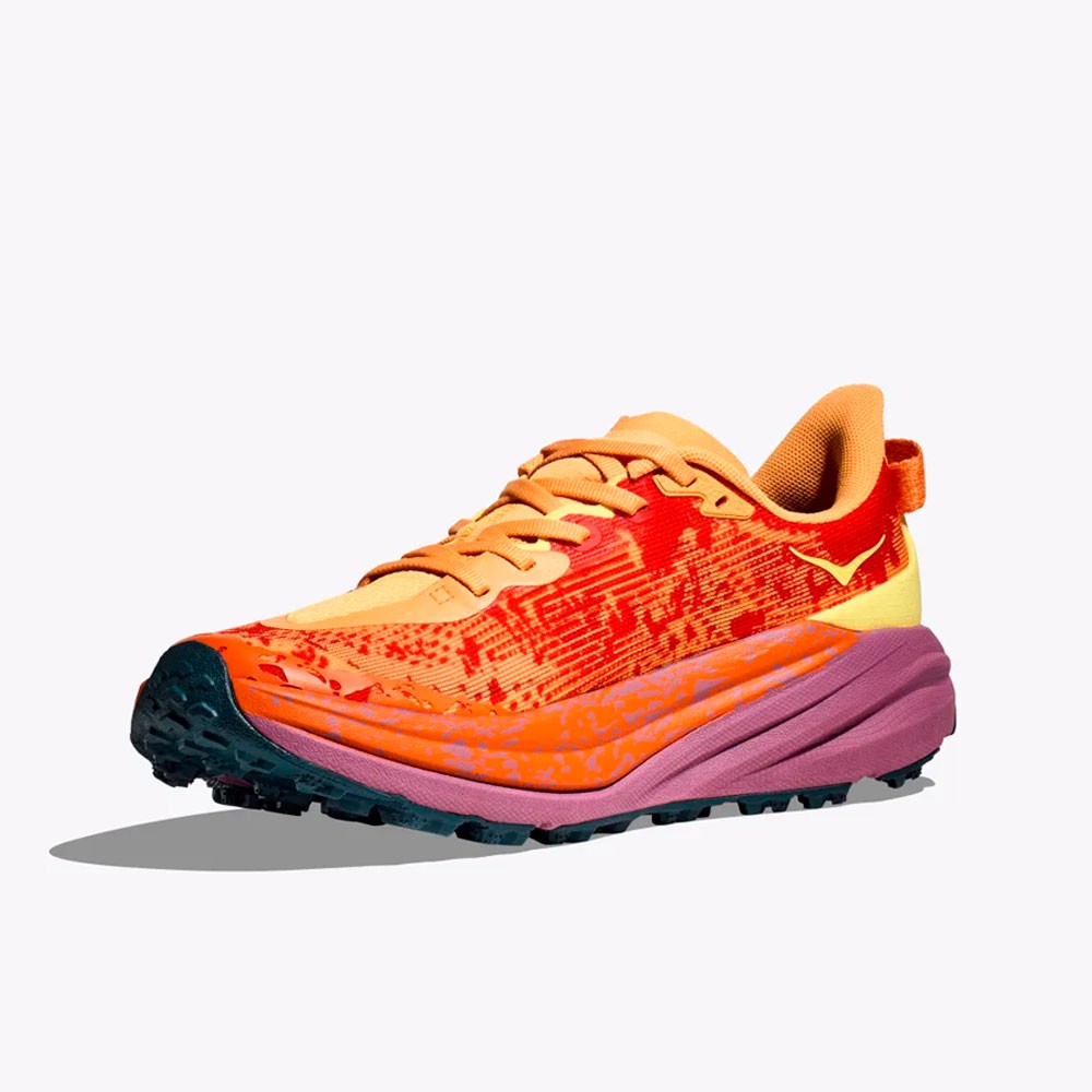 HOKA SPEEDGOAT 6 MUJER NARANJA