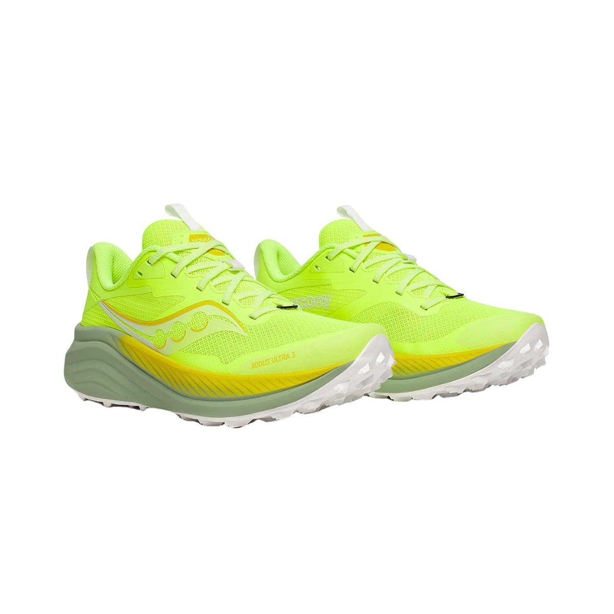 SAUCONY XODUS ULTRA 3 MUJER CITRON SAGE