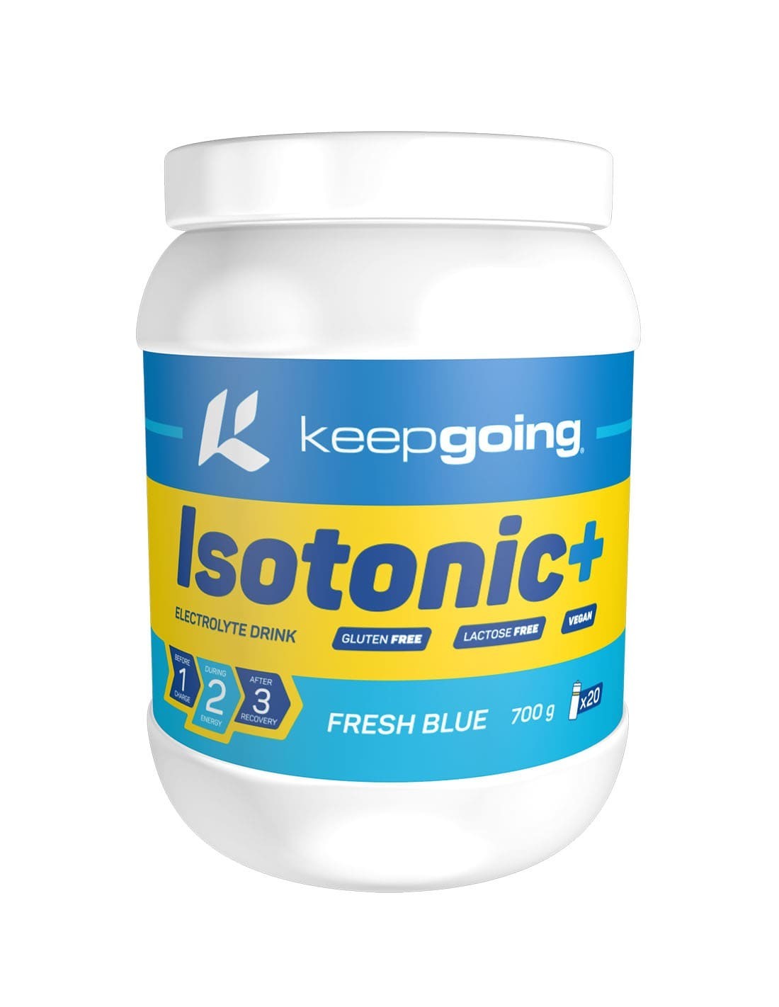 KEEPGOING ISOTONIC + FRESH BLUE