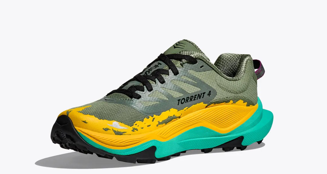 HOKA TORRENT 4 MUJER ELECTRIC AQUA