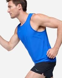 HOKA TANK AIROLITE RUN TANK SOLAR ULTRAMARINE HOMBRE
