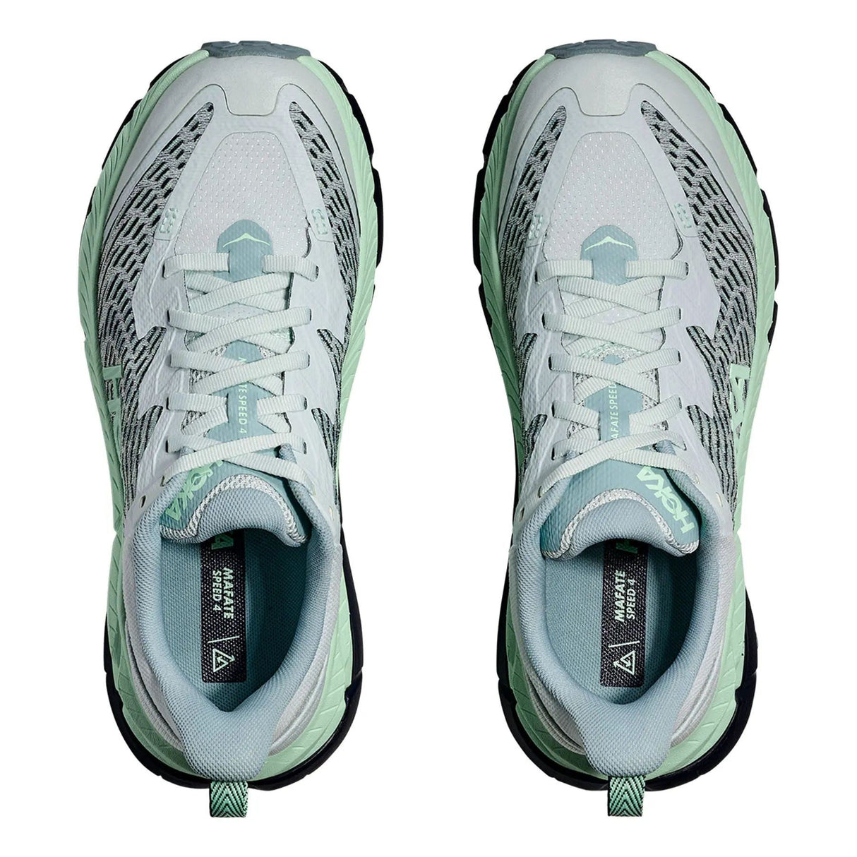 HOKA MAFATE SPEED 4 DROPLET MINT FLUORITE MUJER