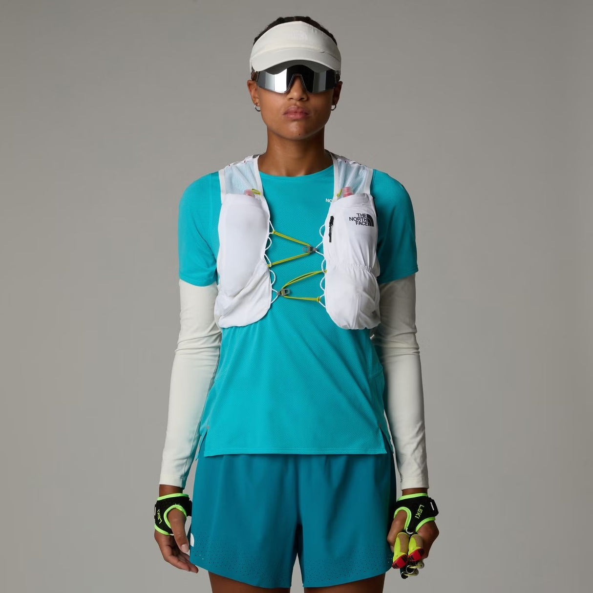 THE NORTH FACE SUMMIT RUN VEST 10 WHITE