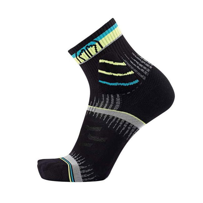 SIDAS TRAIL ULTRA SOCKS BLACK YELLOW BLUE
