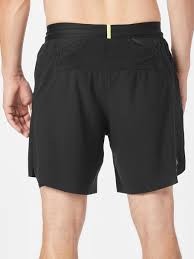 HOKA GLIDE 7 SHORT 2IN1 BLACK
