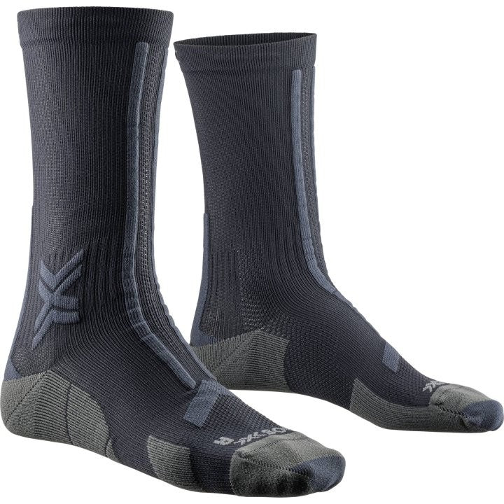 X-BIONIC TRAIL RUN DISCOVER CREW BLACK CHARCOAL