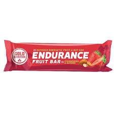 GOLD NUTRITION ENDURANCE FRUIT BAR STRAWBERRY Y ALMOND 40G