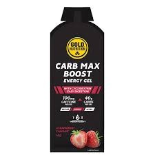 GOLD NUTRITION CARB MAX ENERGY GEL 60G FRESA
