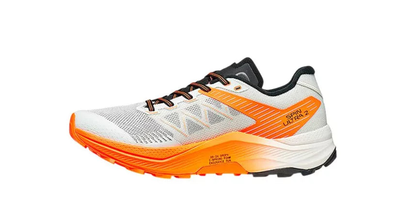SCARPA SPIN ULTRA 2 ICE ORANGE FLUO HOMBRE