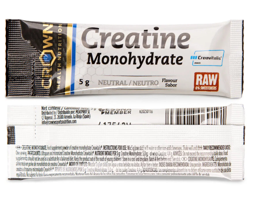 CROWN CREATINE MONOHYDRATE MONODOSIS 5gr