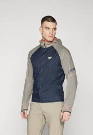 DYNAFIT ALPINE WIND JKT ROCK KHAKI HOMBRE
