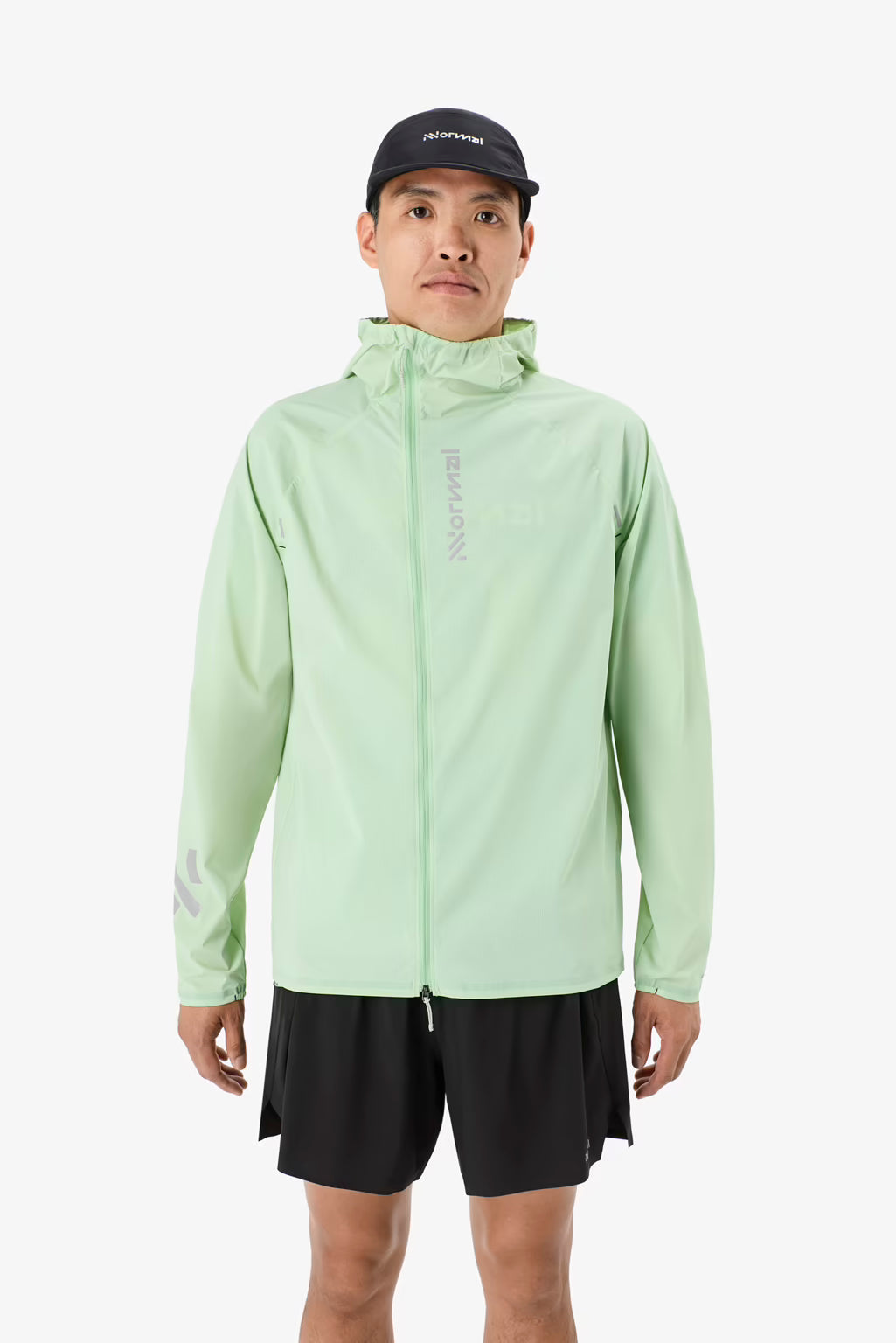 NNORMAL TRAIL WIND JACKET LIGHT GREEN
