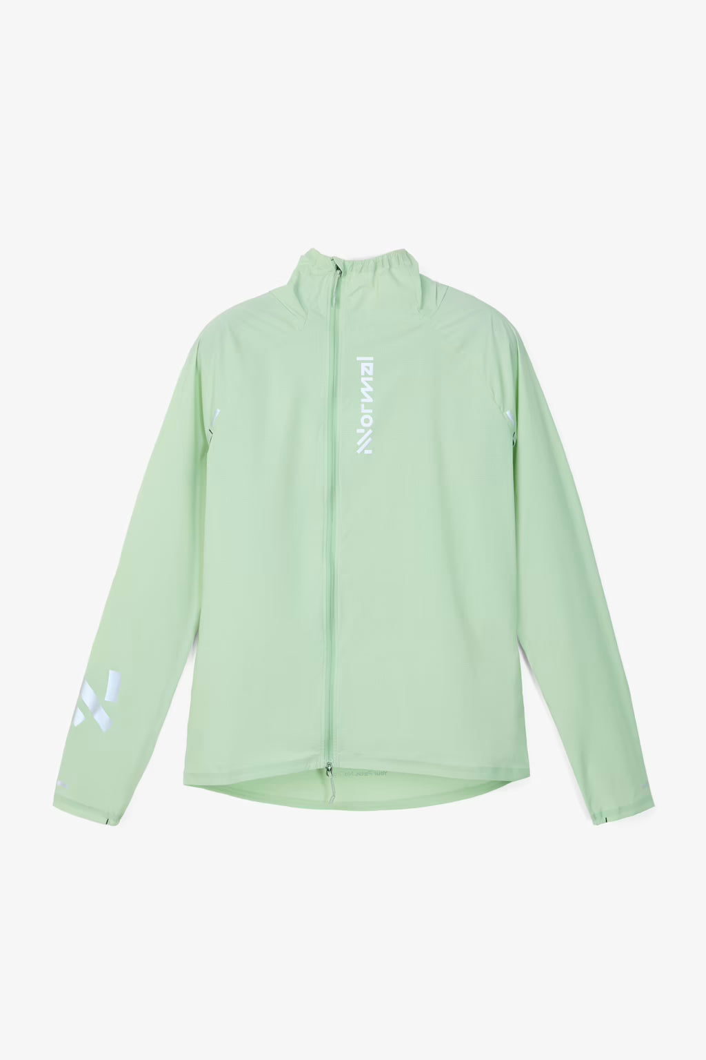 NNORMAL TRAIL WIND JACKET LIGHT GREEN MUJER