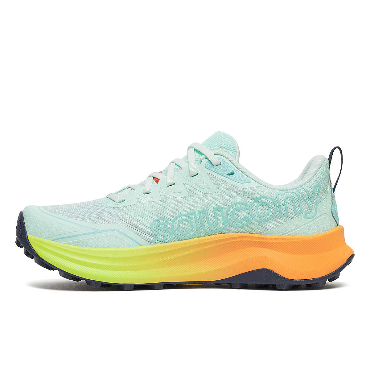 SAUCONY PEREGRINE 16 AQUA CITRON MUJER