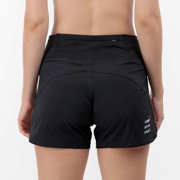 COMPRESSPORT PERFORMANCE SHORT BLACK MUJER
