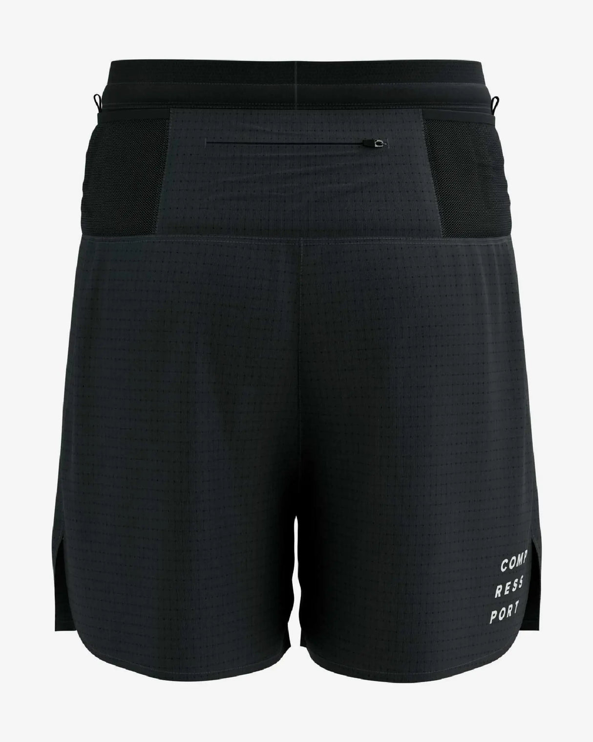 COMPRESSPORT TRAIL RACING OVERSHORT BLACK HOMBRE