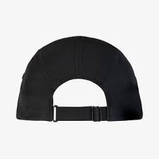 BUFF 5 PANEL GO CAP SOLID BLACK