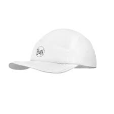 BUFF 5 PANEL GO CAP SOLID WHITE