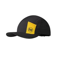 BUFF 5 PANEL GO CAP LOGO BLACK