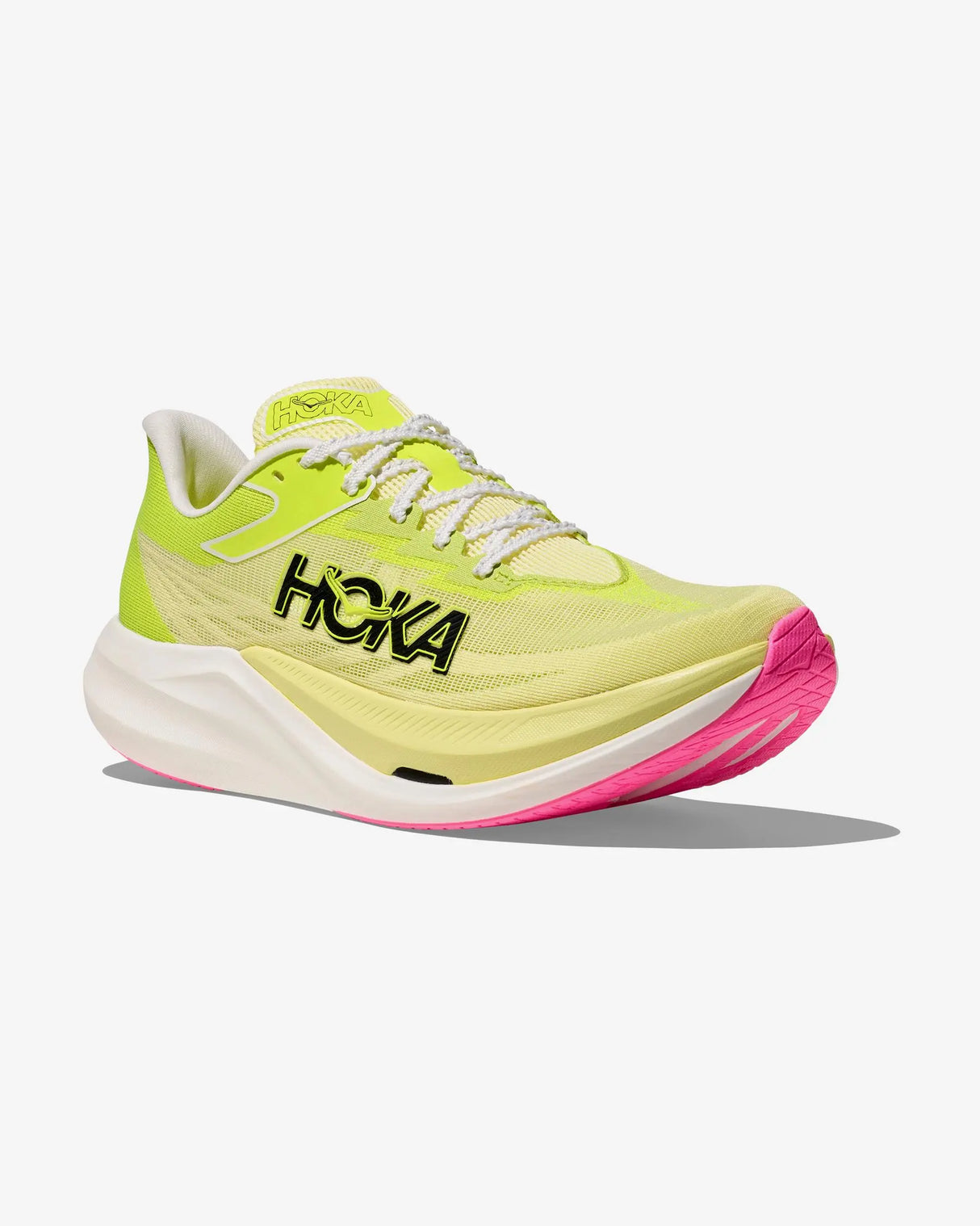 HOKA ROCKET X 3 SUNLIGHT NEON HOMBRE