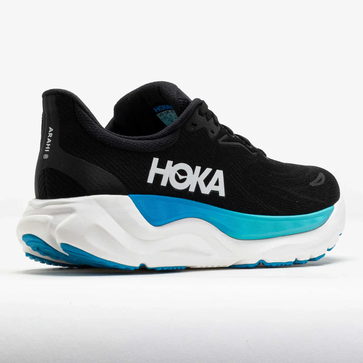 HOKA ARAHI 8 BLACK SKYWARD BLUE HOMBRE