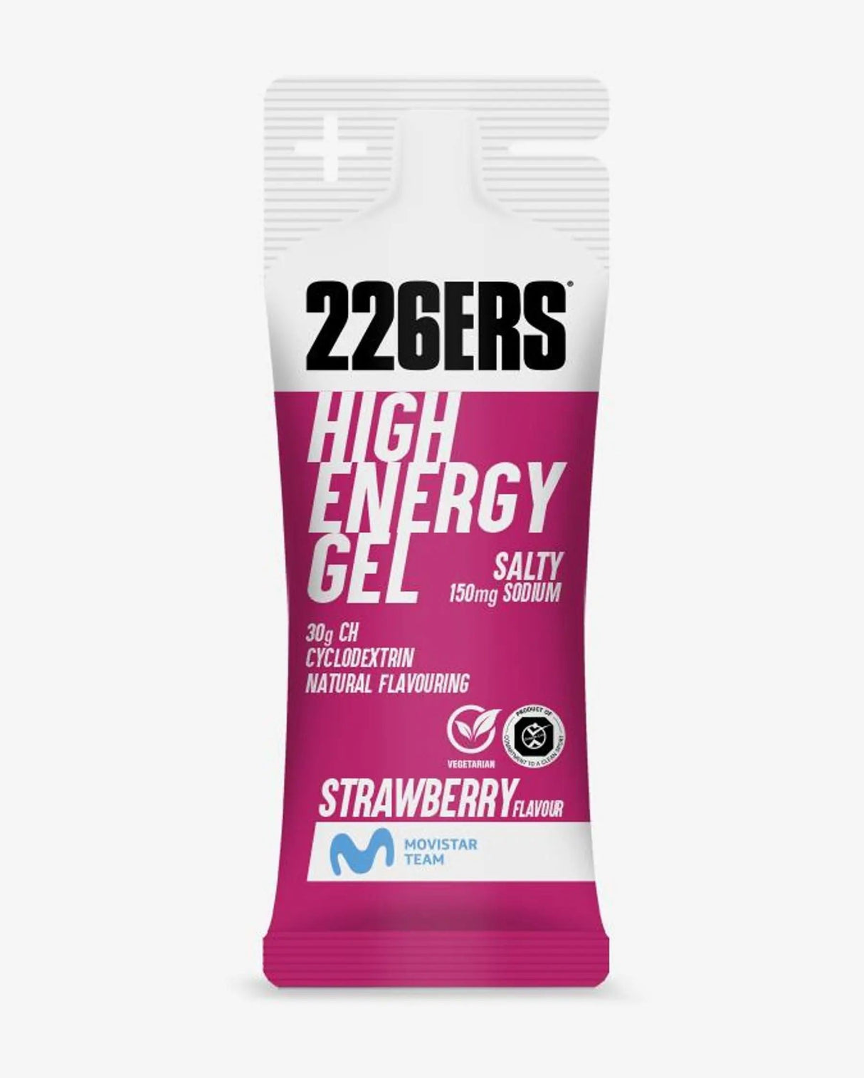 226ERS HIGH ENERGY GEL XS SALTY STRAWBERRY