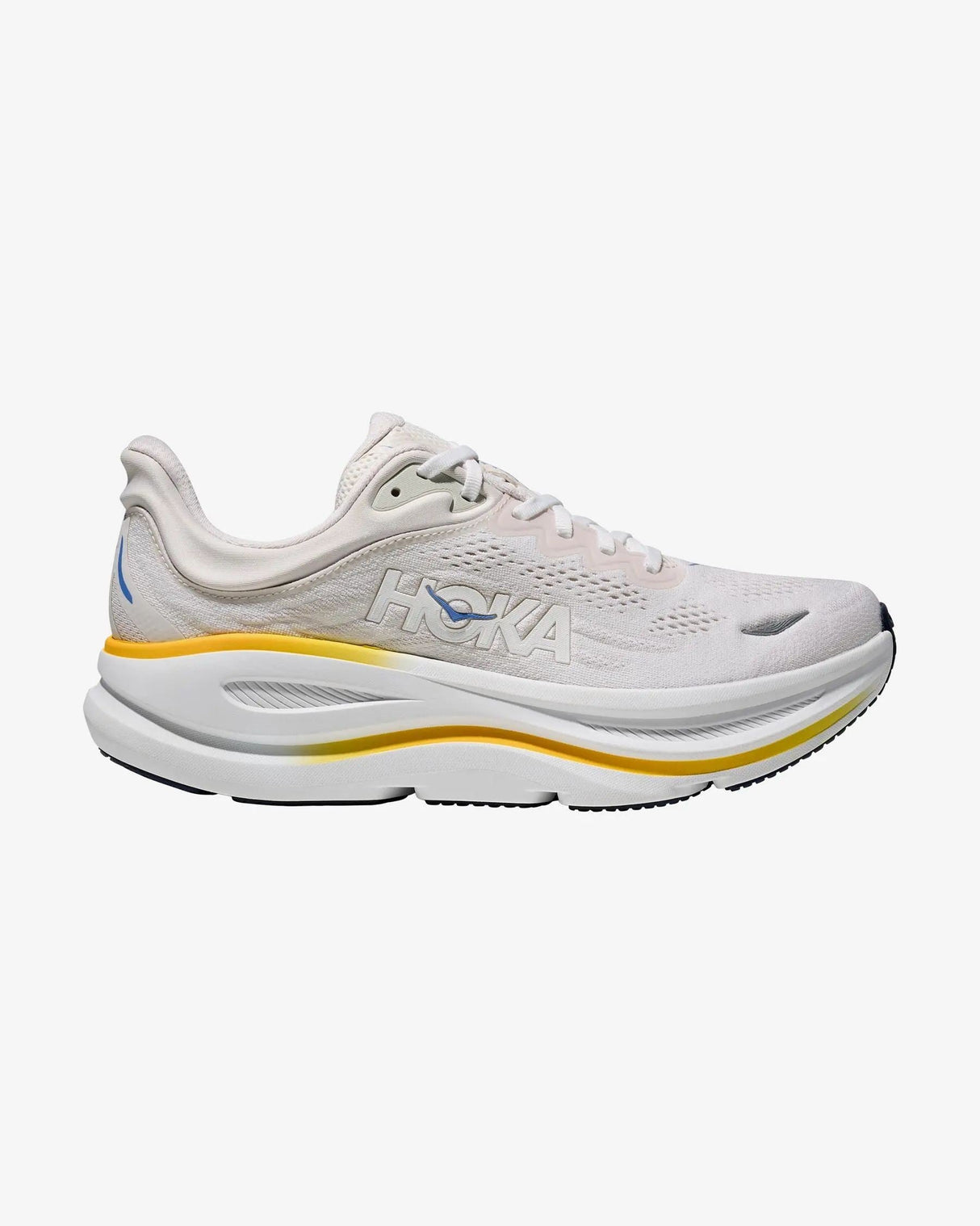 HOKA BONDI 9 WHITE HOMBRE