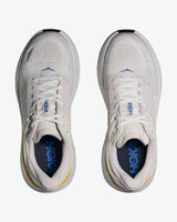 HOKA BONDI 9 WHITE HOMBRE