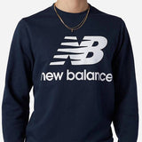 SUDADERA NEW BALANCE ESSENTIALS STACKED LOGO NEFRI