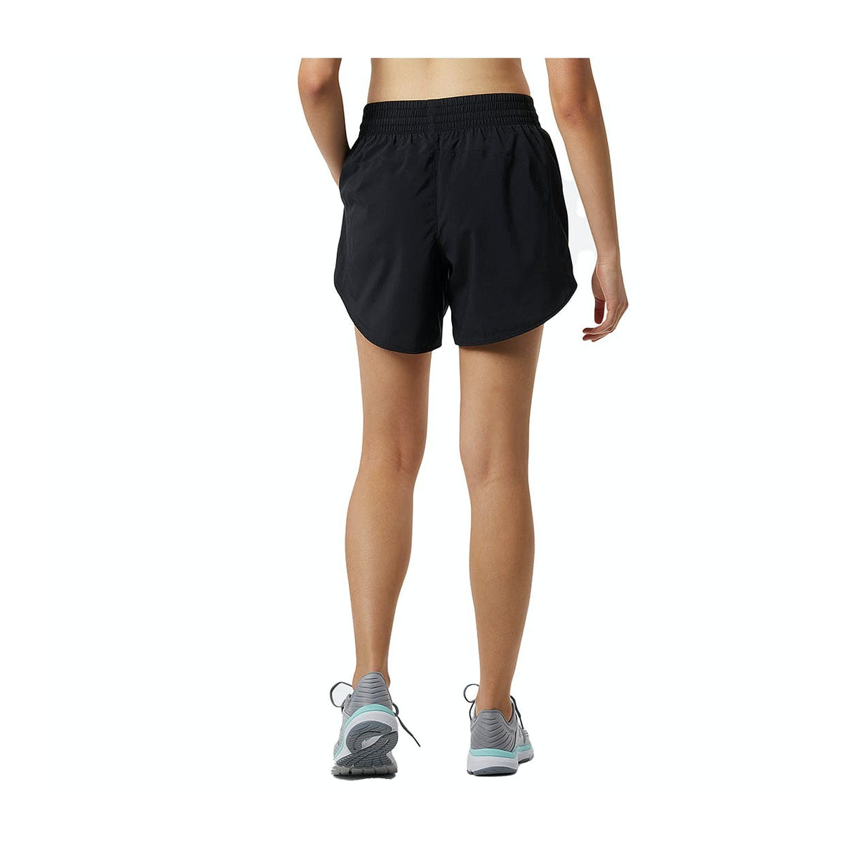 PANTALON NEW BALANCE ACCELERATE 5 INCH NEGRO MUJER