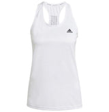 CAMISETA DE TIRANTES ADIDAS PRIMEBLUE DESIGNED 2 MOVE SPORT 3 BANDAS BLANCO