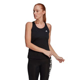 CAMISA ADIDAS PRIMEBLUE DESIGNED 2 MOVE SPORT 3 BANDAS NEGRO