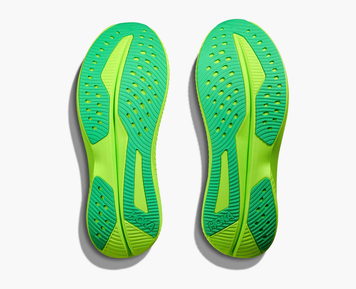 HOKA MACH 6 WHITE NEON HOMBRE