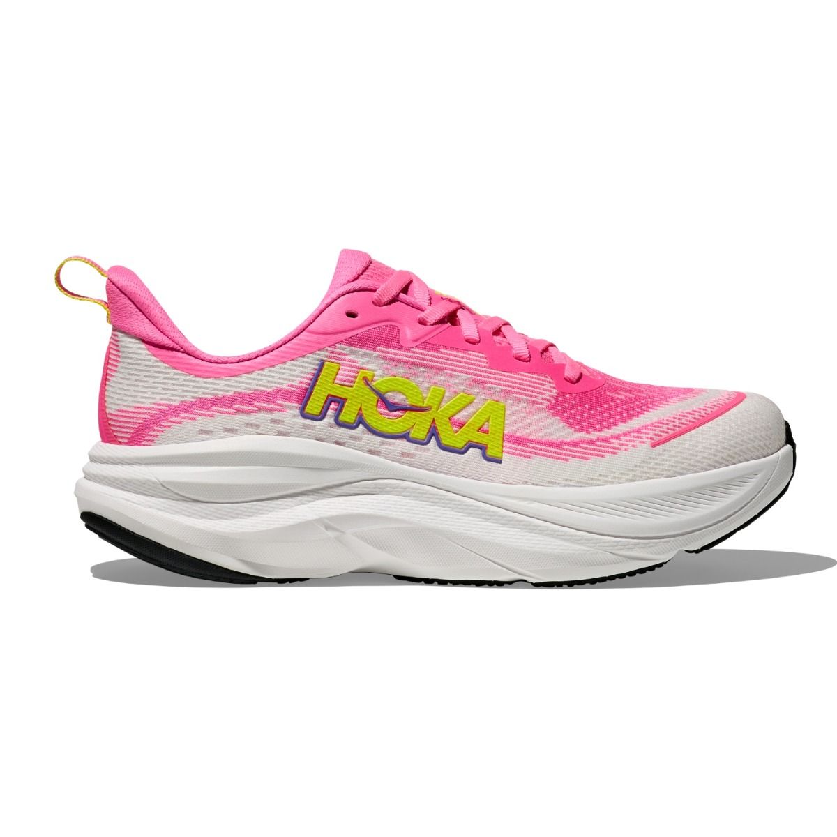HOKA SKYFLOW NEON ROSE NEON MUJER