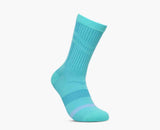 HOKA CALCETIN TRAIL RACE CREW SOCK CIELO